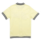 KARL KANI Mens Yellow Black Baseball Style XS Short Sleeve Crew Neck Kani Logo