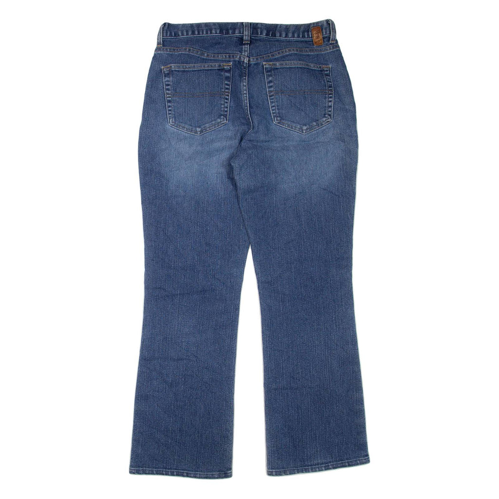 TOMMY HILFIGER Womens Jeans Blue Regular Bootcut Stone Wash W30 L30