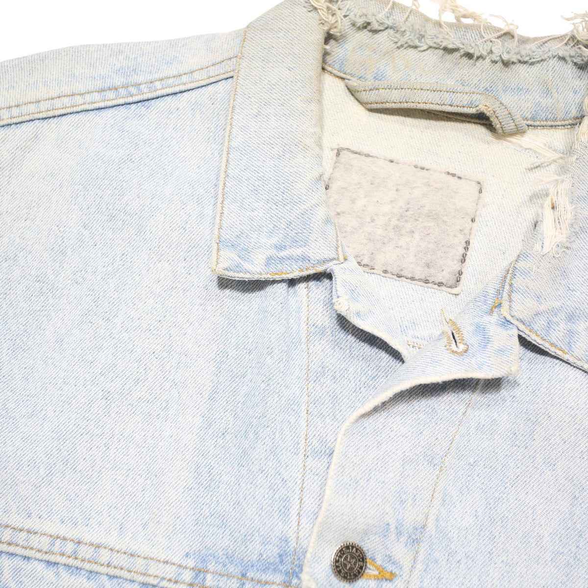 LEVI'S RARE Vintage 507 Type II Mens Blue Denim Jacket L ButtonUp Classic Fit