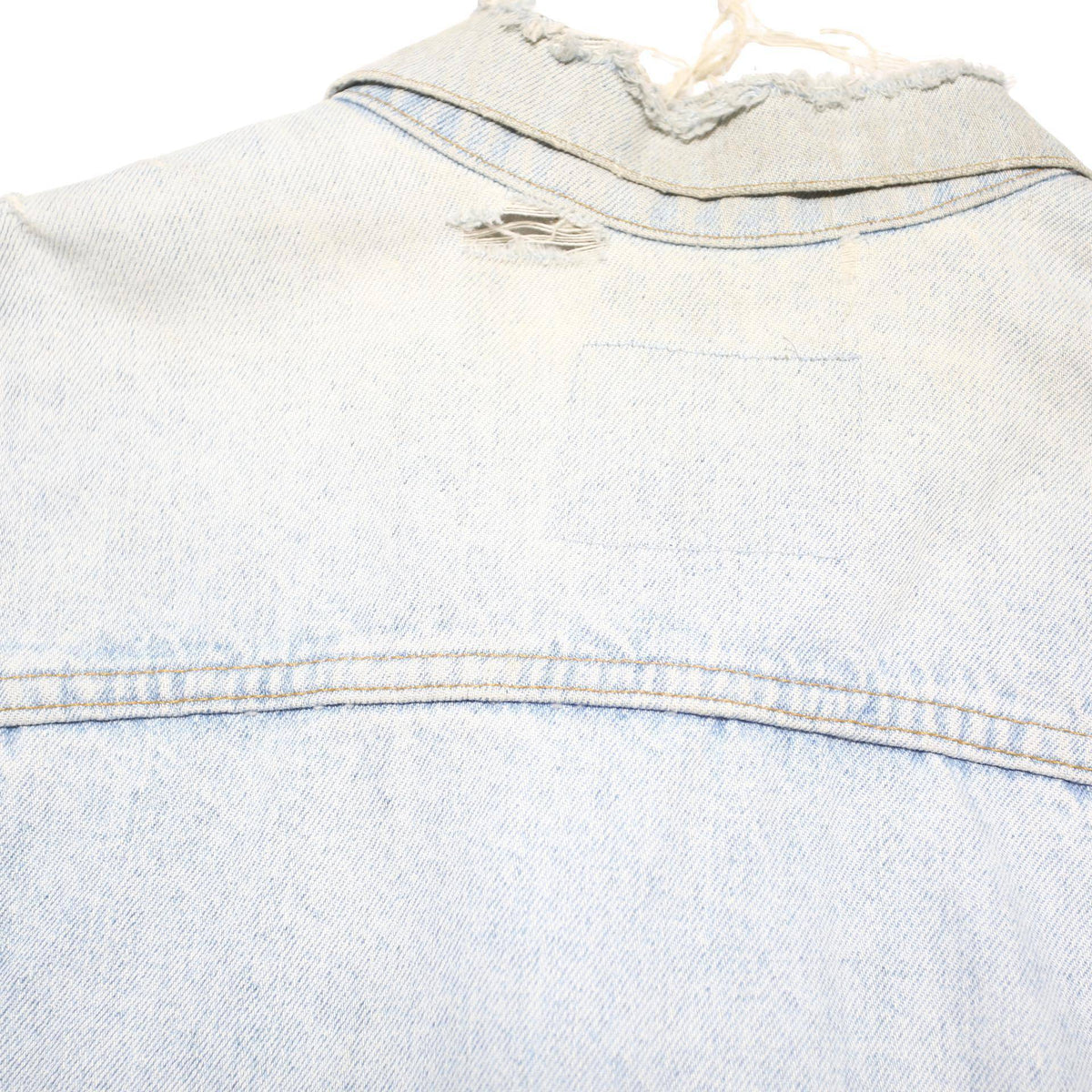LEVI'S RARE Vintage 507 Type II Mens Blue Denim Jacket L ButtonUp Classic Fit