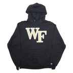 CHAMPION WF Mens Black Hoodie USA S