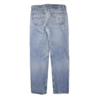 LEVI'S Mens Regular Fit Blue Denim Classic Jeans W34 L32 Zip Closure
