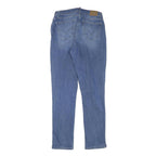 LEVI'S Womens Blue Slim Skinny Denim Light W28 L29 Cotton Blend Zip Jeans