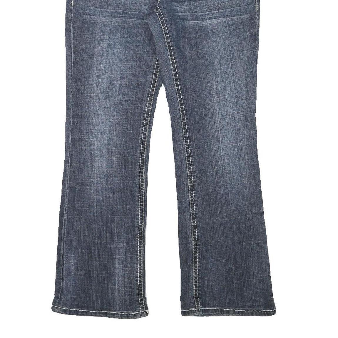 ANA Womens Jeans Blue Regular Bootcut Denim Medium W30 L28 Stylish Comfort Fit