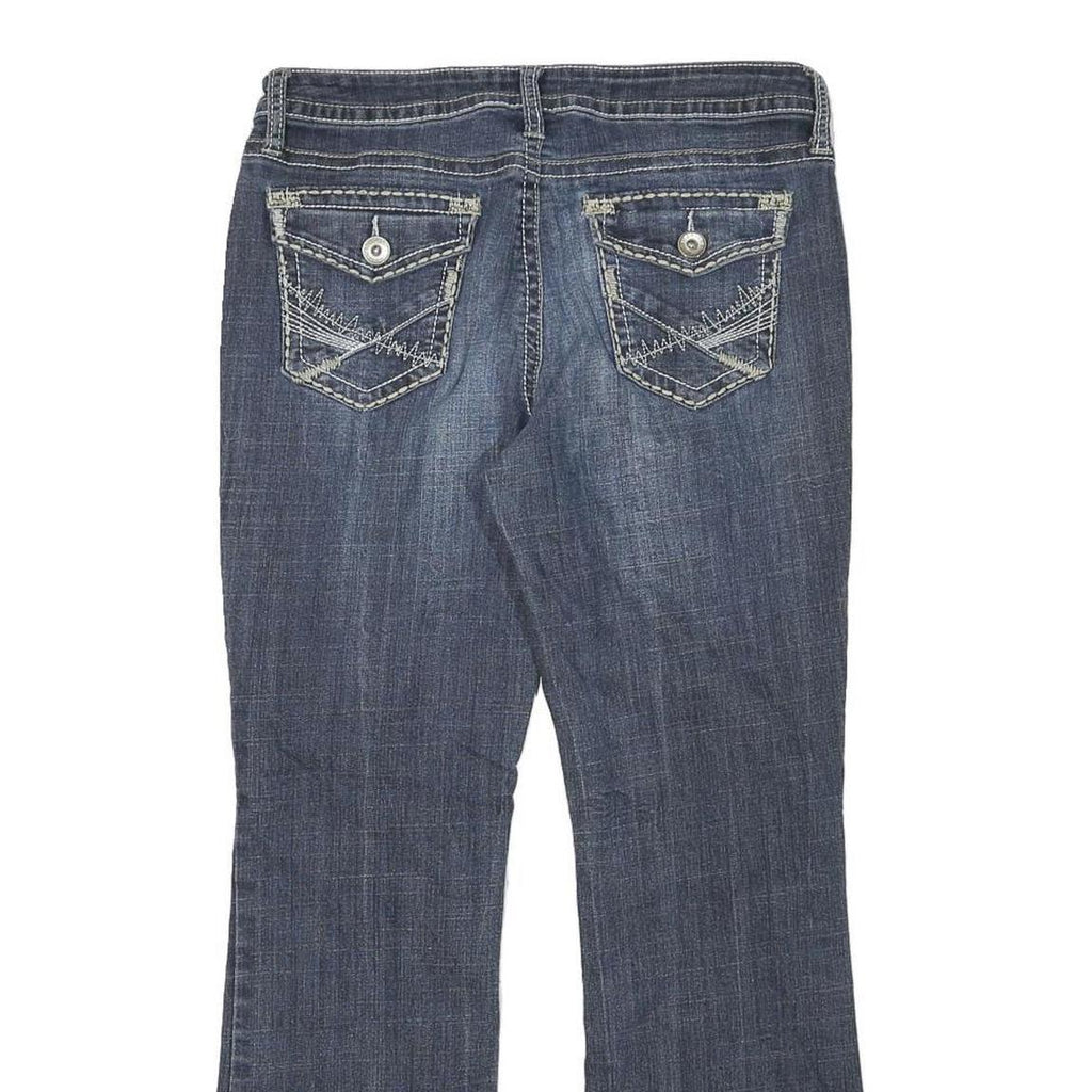 ANA Womens Jeans Blue Regular Bootcut Denim Medium W30 L28 Stylish Comfort Fit