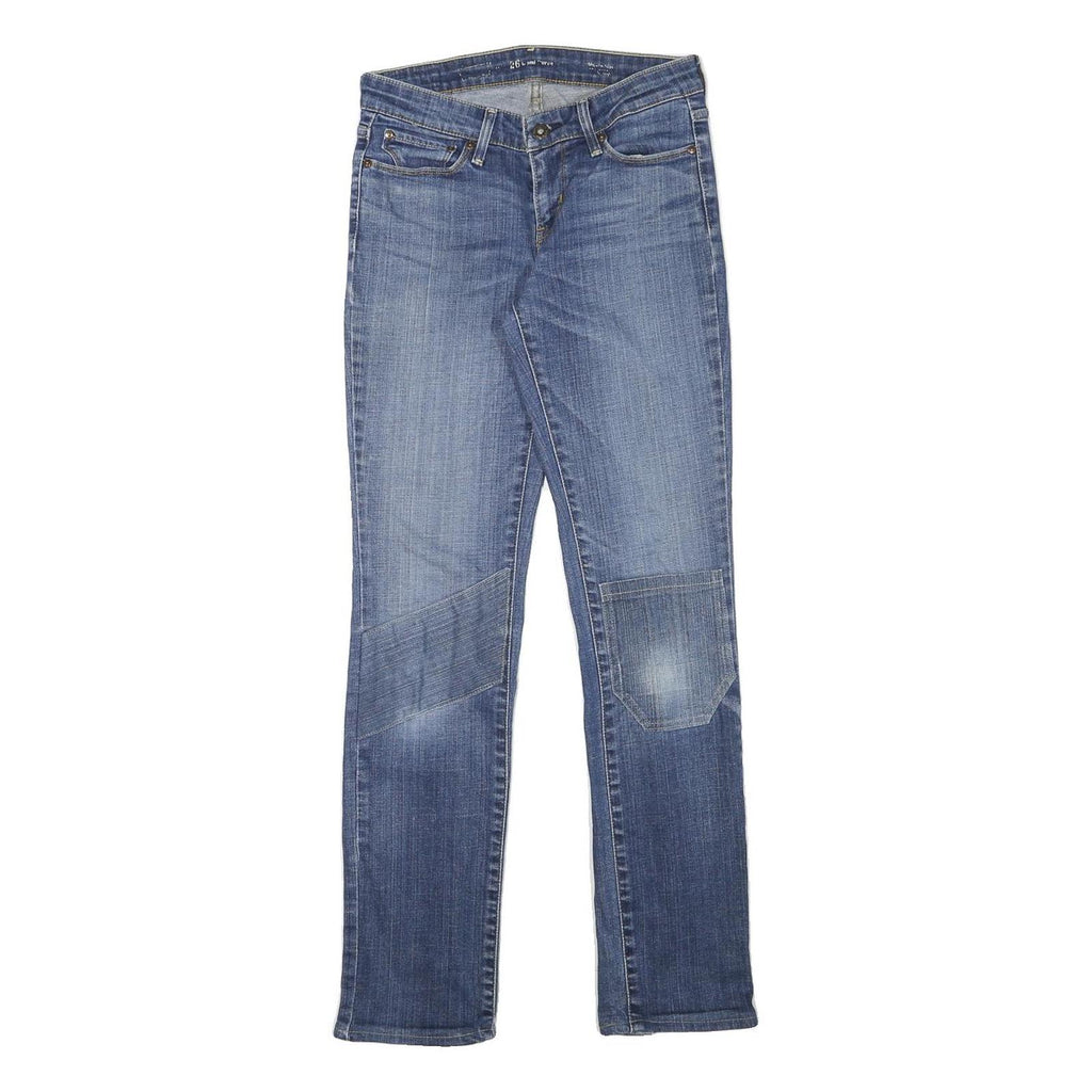LEVI'S Womens Jeans Blue Slim Skinny Denim Medium W26 L29 Stretch Cotton Blend
