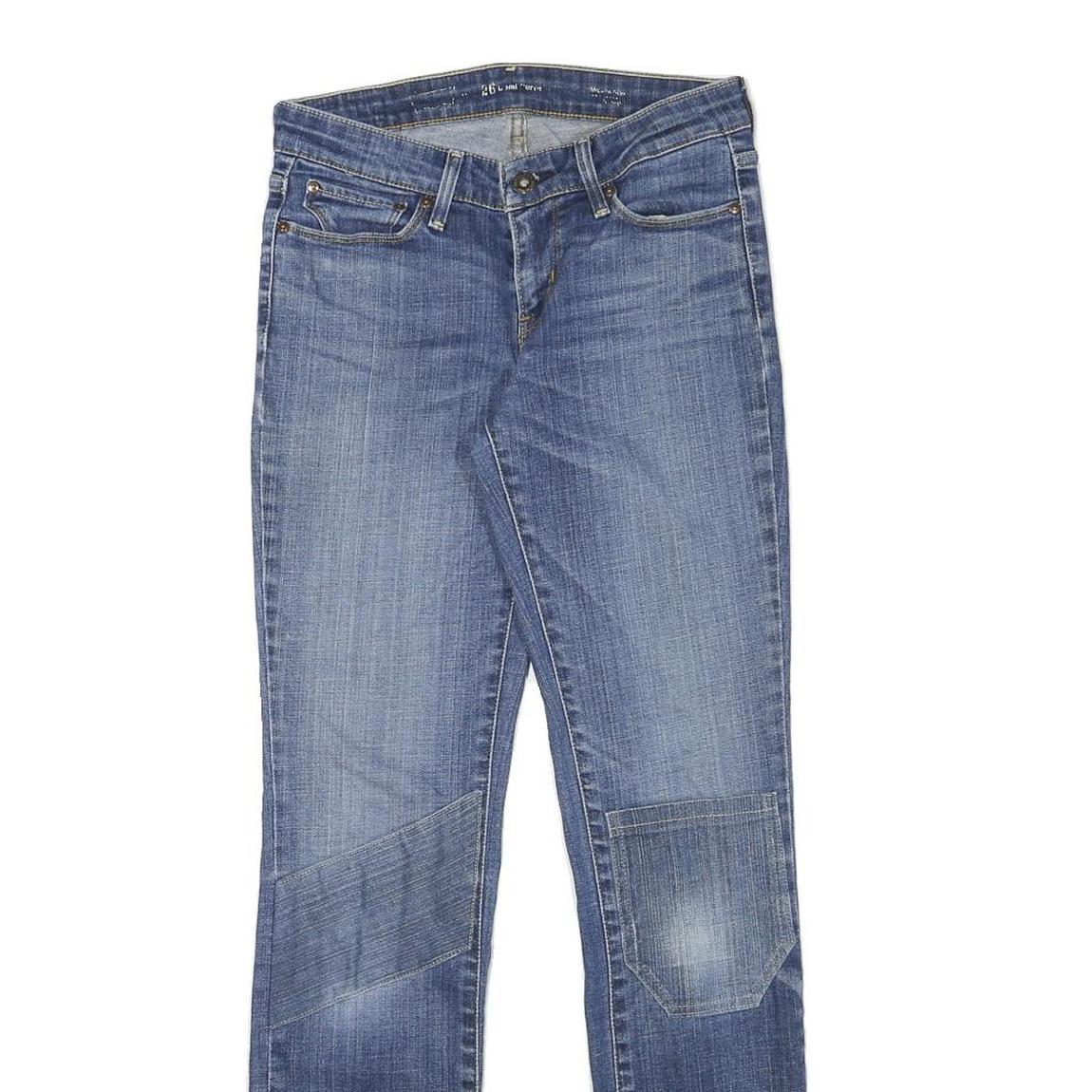 LEVI'S Womens Jeans Blue Slim Skinny Denim Medium W26 L29 Stretch Cotton Blend