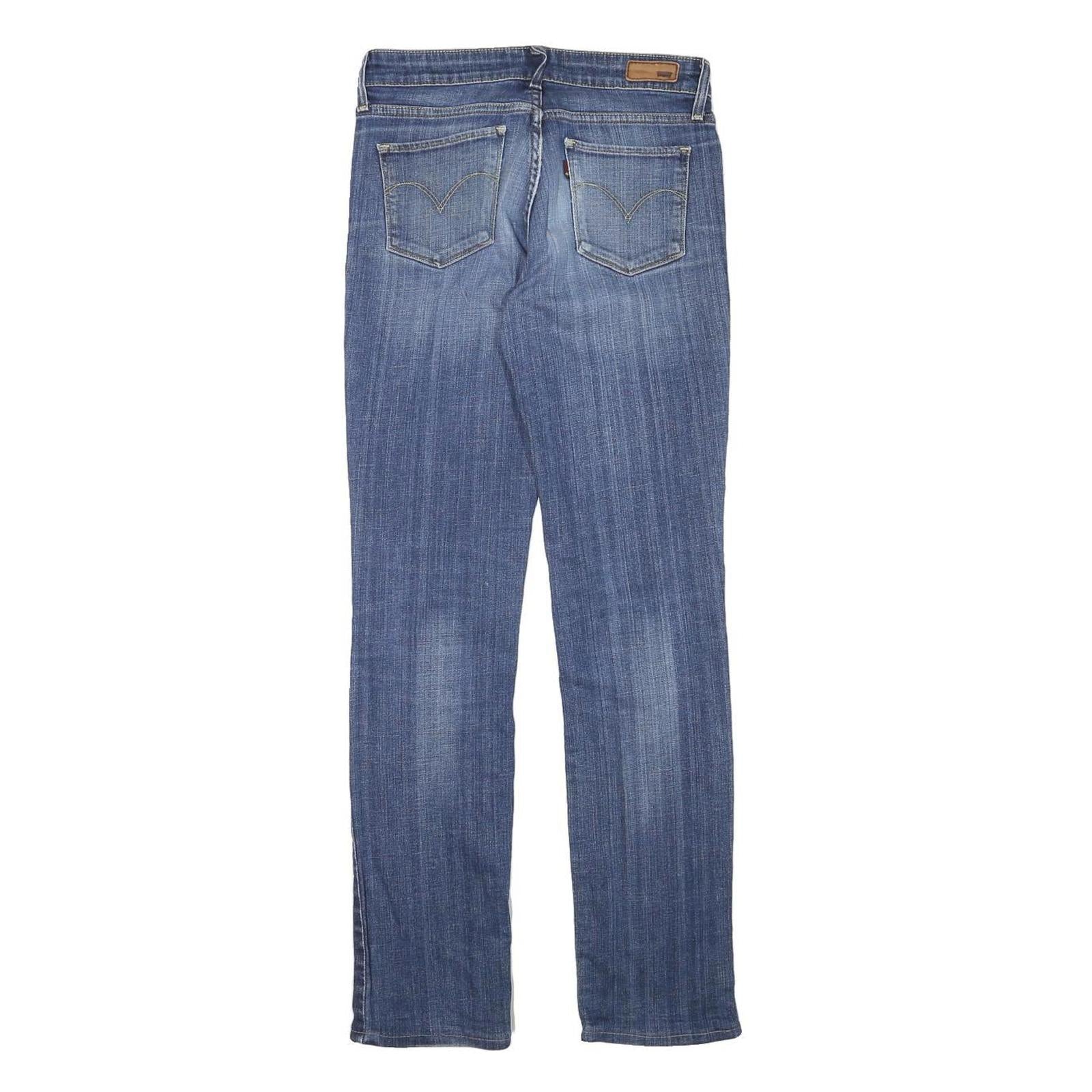 LEVI'S Womens Jeans Blue Slim Skinny Denim Medium W26 L29 Stretch Cotton Blend