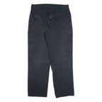 DICKIES Cargo Workwear Mens Trousers Black Regular Straight W38 L34