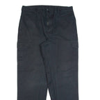 DICKIES Cargo Workwear Mens Trousers Black Regular Straight W38 L34