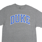 MV SPORT Mens Grey Duke Graphic T-Shirt M Short Sleeve Crew Neck Cotton