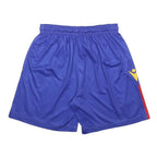 MACRON Mens Shorts Blue FC Basel Casual M W26 Team Logo Sports Gymwear