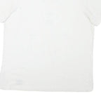 ADIDAS Mens White Graphic T-Shirt XL Short Sleeve Round Neck Cotton Blend