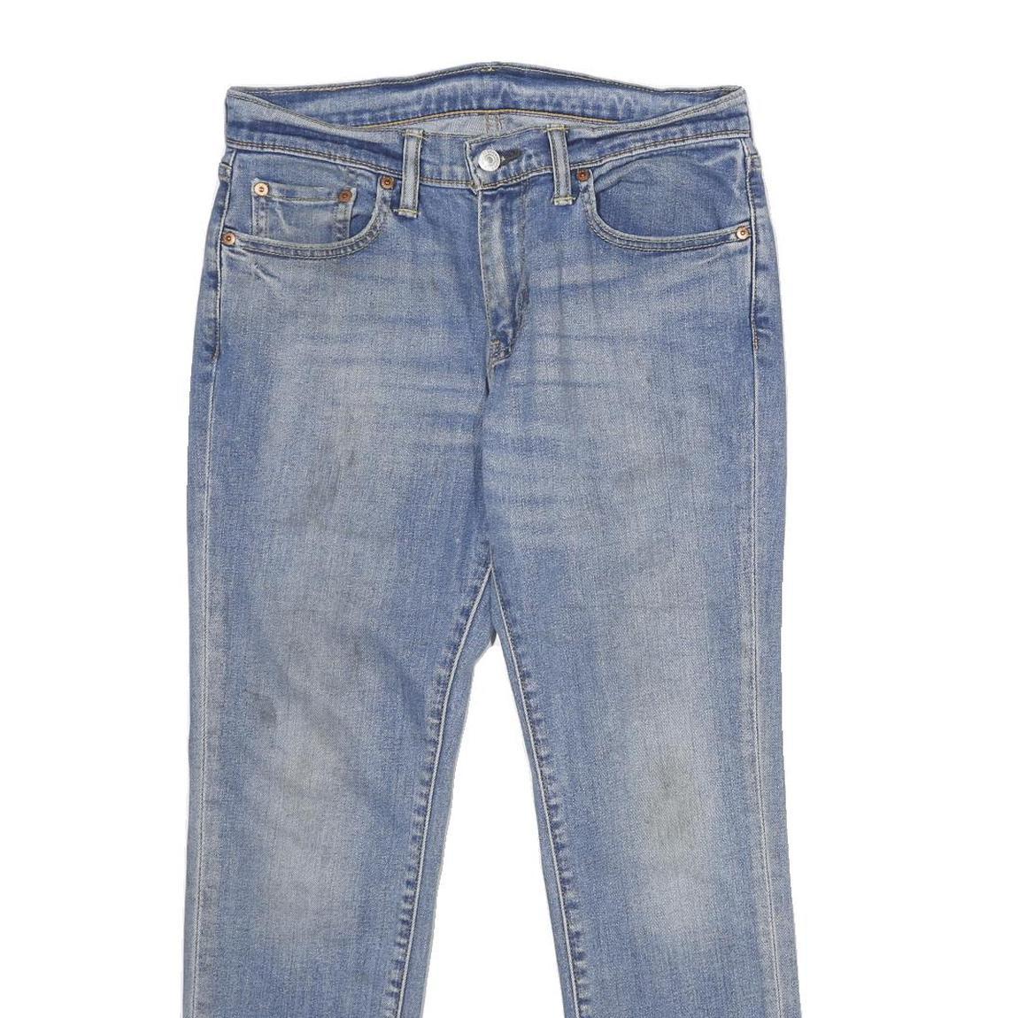 LEVI'S 511 BIG E Mens Jeans Blue Slim Skinny Denim Light W30 L30 Classic Style