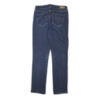 LEVI'S Womens Jeans Blue Slim Skinny Denim Medium W26 L27 Stretch Zip Fastening