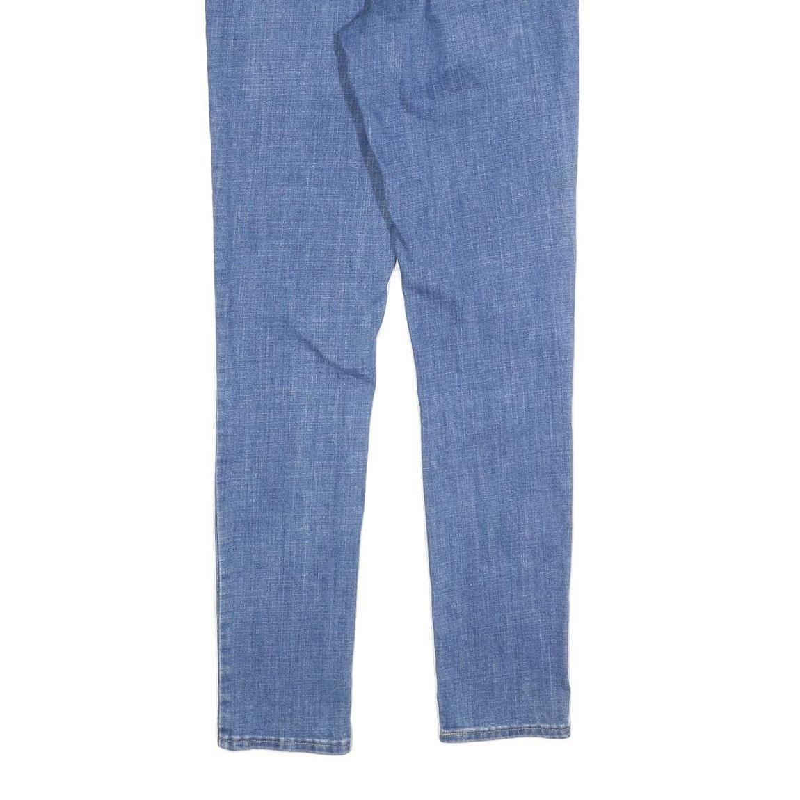 LEVI'S Womens Slim Blue Denim Jeans Cotton Blend W30 L32 Classic Zip Fastening