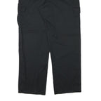 DICKIES Mens Cotton Blend Black Relaxed Straight Trousers W38 L32 Workwear Cargo