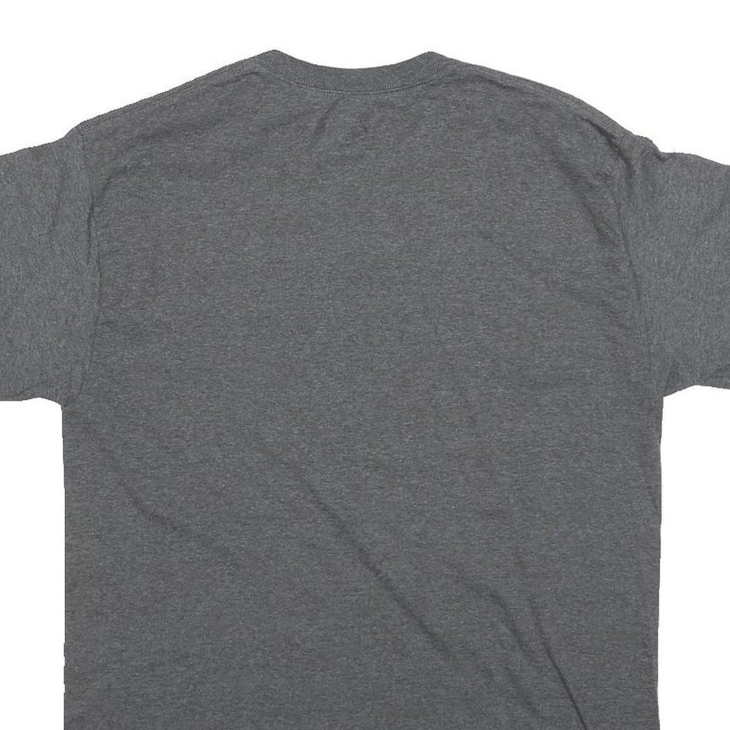 MLB Mens Grey Property Of Angels Graphic T-Shirt M Short Sleeve Crew Neck