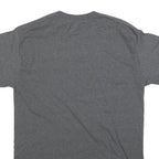 MLB Mens Grey Property Of Angels Graphic T-Shirt M Short Sleeve Crew Neck