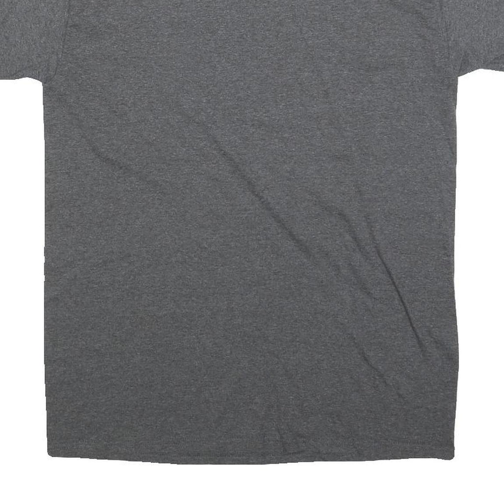 MLB Mens Grey Property Of Angels Graphic T-Shirt M Short Sleeve Crew Neck