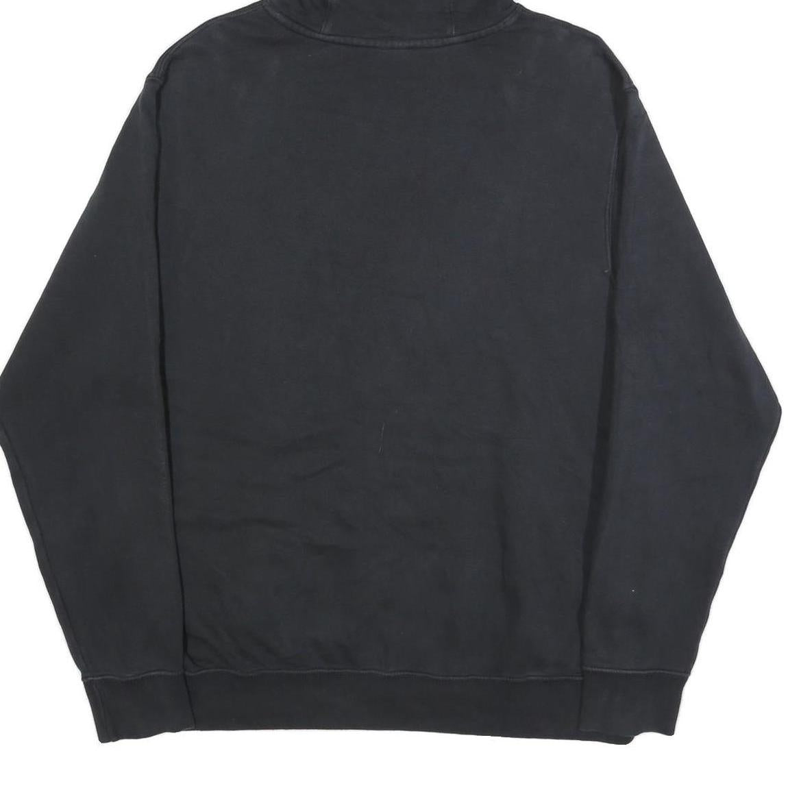 NIKE Mens Black Pullover Hoodie XL Classic Logo Sweatshirt