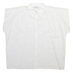 JULIETTA Womens Shirt White Collared Sleeveless M