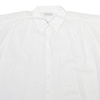 JULIETTA Womens Shirt White Collared Sleeveless M