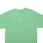 BALTIN Mens Green Graphic T-Shirt L Short Sleeve Crew Neck Casual Cotton Blend