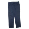 DICKIES Mens Trousers Blue Slim Tapered W30 L30