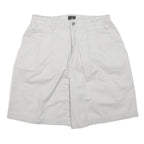 LEE Mens Shorts White Casual M W28 Lightweight Cotton Blend Relaxed Fit