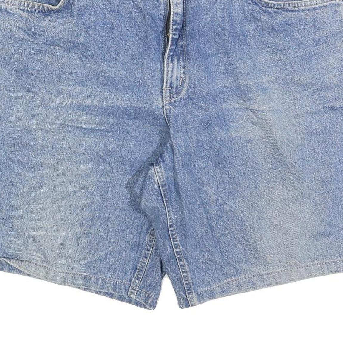 Mens Denim Blue Shorts XL W38 Classic Fit Cotton Blend Casual Summer Wear