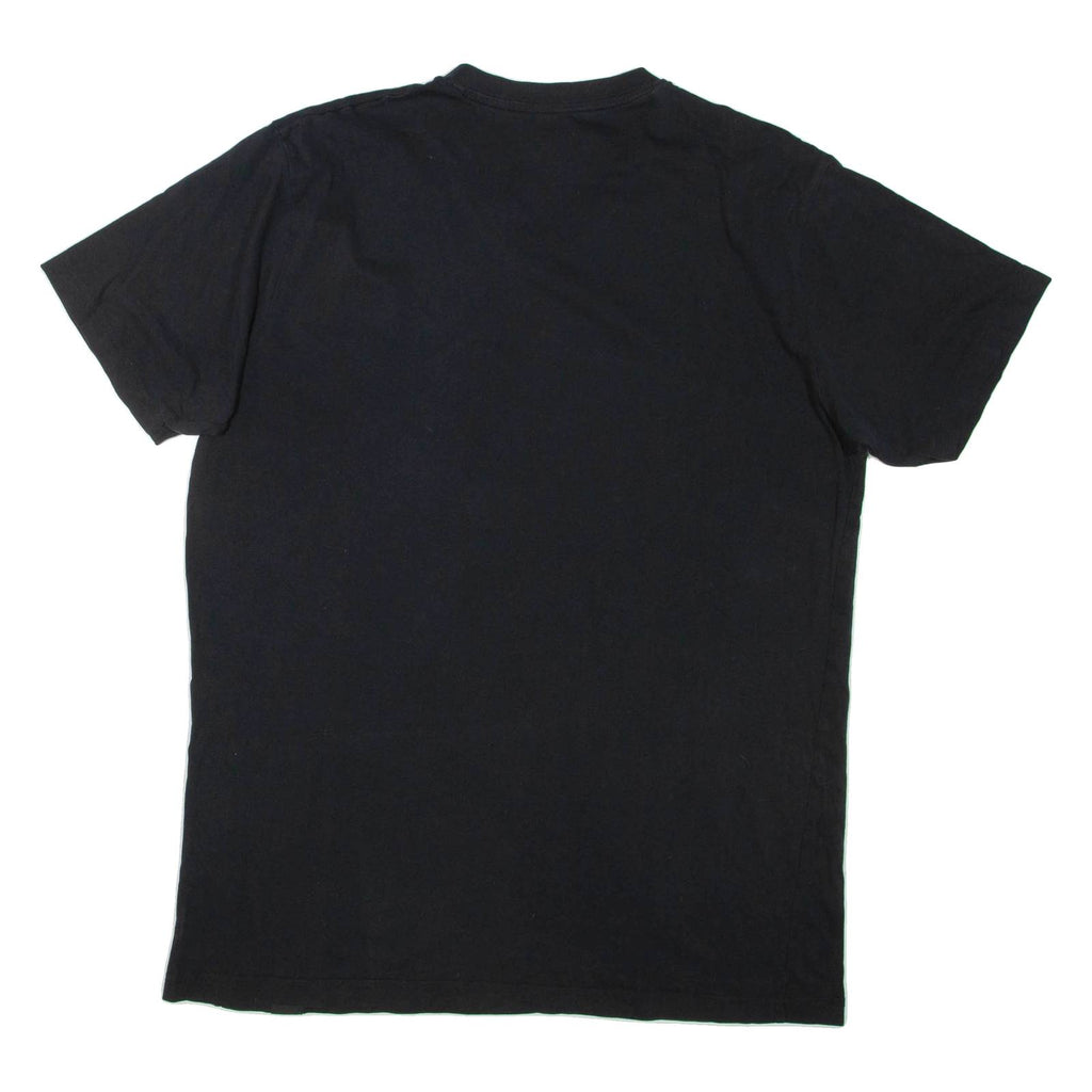 DICKIES Mens T-Shirt Black V-Neck 2XL