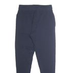 CALVIN KLEIN Mens Joggers Navy Blue Slim Tapered S W28 L29 Cotton Blend