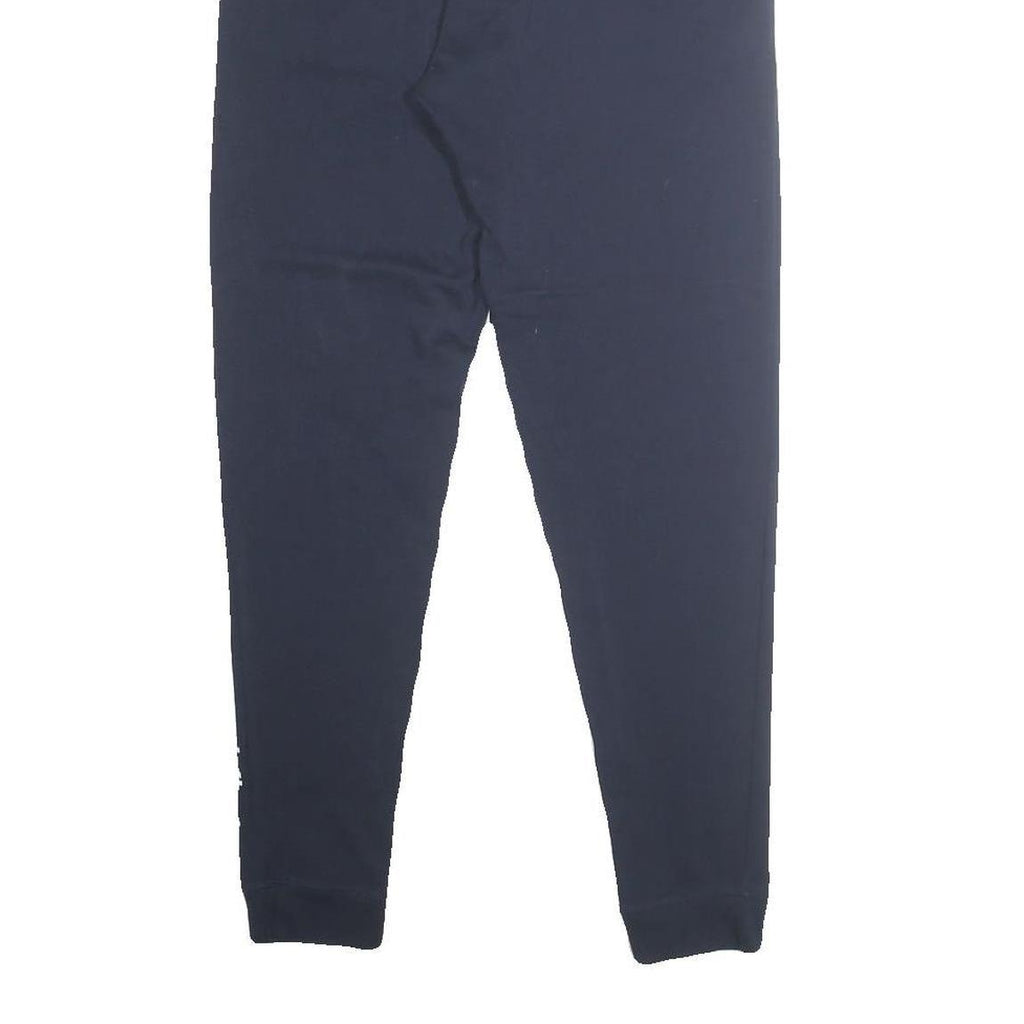CALVIN KLEIN Mens Joggers Navy Blue Slim Tapered S W28 L29 Cotton Blend