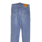 LEVI'S Mens Slim Blue Denim Skinny Jeans W28 L30 Cotton Blend Zip