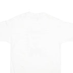 LEE Mens White Tim Allen Powers America Graphic T-Shirt L Short Sleeve Crew Neck