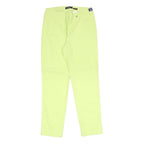 ROBELL Womens Slim Yellow Trousers W27 L27 Comfort Stretch Casual Style