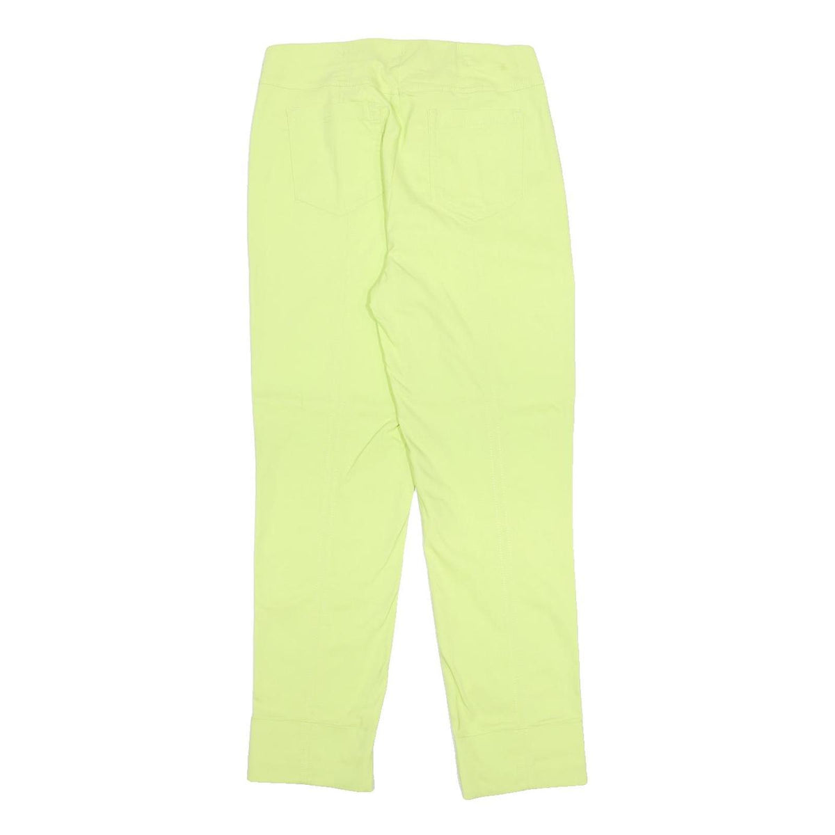 ROBELL Womens Slim Yellow Trousers W27 L27 Comfort Stretch Casual Style
