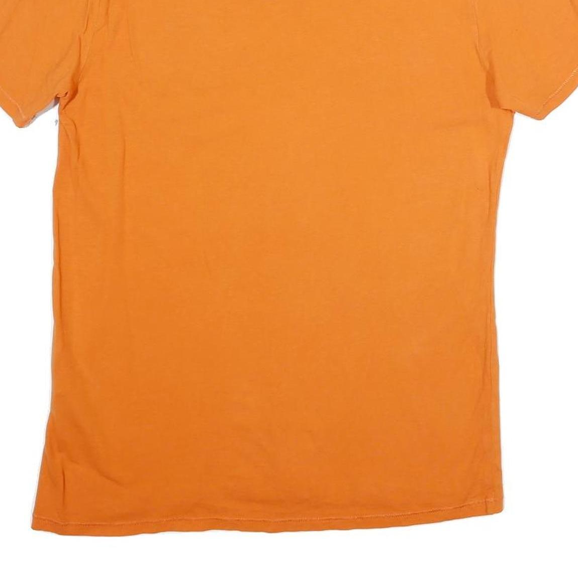 LEVI'S Mens Orange Denver Broncos Graphic T-Shirt M Short Sleeve Crew Neck