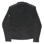 HELLY HANSEN Mens Black & Dark Grey Casual Pullover Plain Crew Neck Basic Knit S