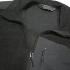 HELLY HANSEN Mens Black & Dark Grey Casual Pullover Plain Crew Neck Basic Knit S