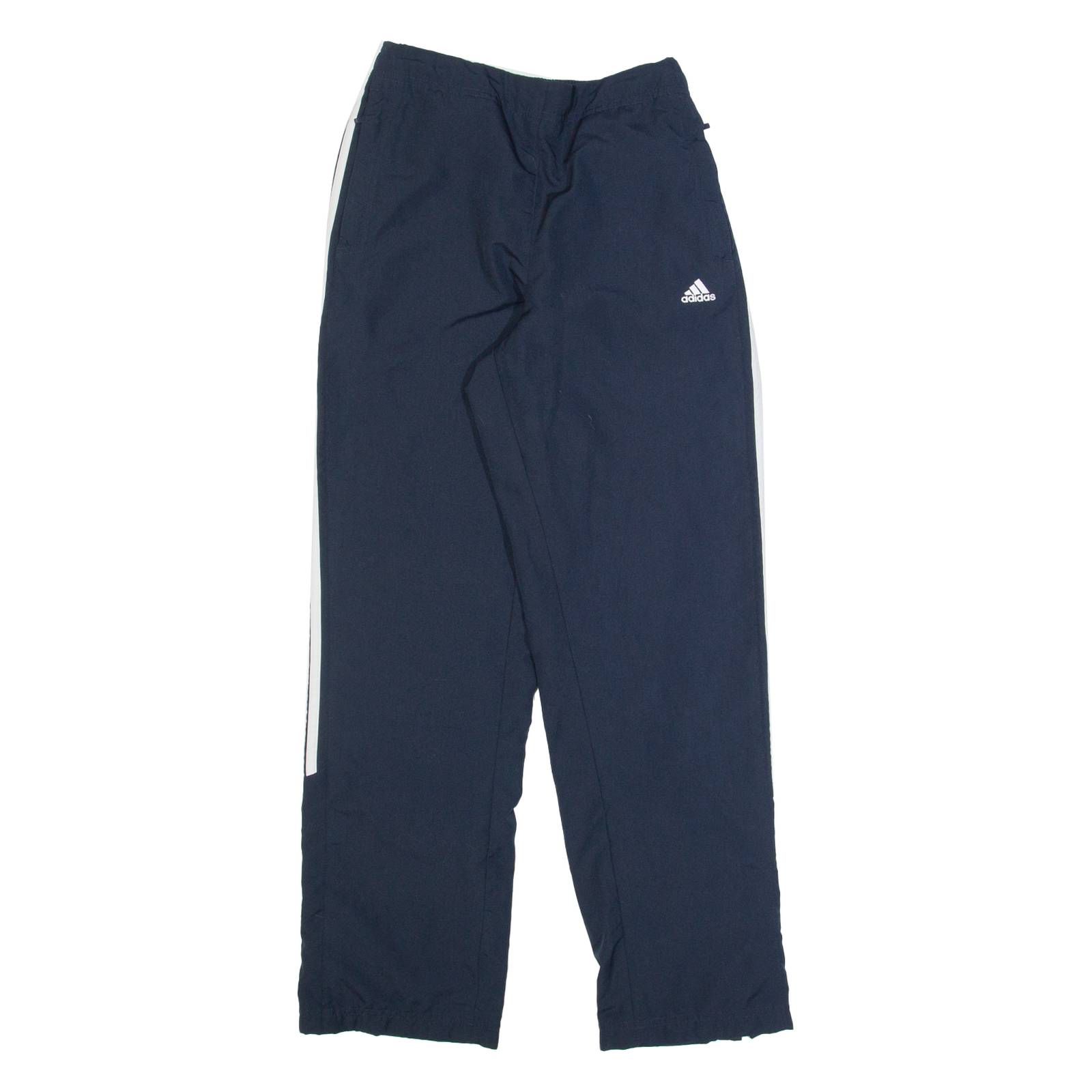 ADIDAS Womens Track Pants Blue Straight S W24 L29