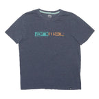 ANIMAL Mens Blue Graphic T-Shirt M Short Sleeve Crew Neck Cotton Blend Casual