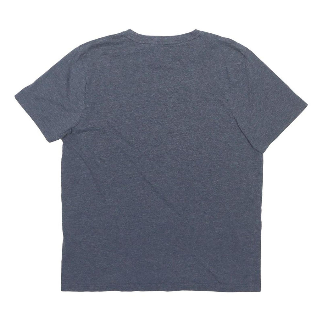 ANIMAL Mens Blue Graphic T-Shirt M Short Sleeve Crew Neck Cotton Blend Casual