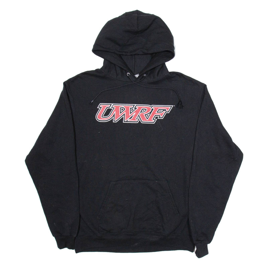 CHAMPION UWRF Mens Black Hoodie USA L