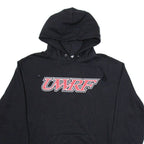 CHAMPION UWRF Mens Black Hoodie USA L
