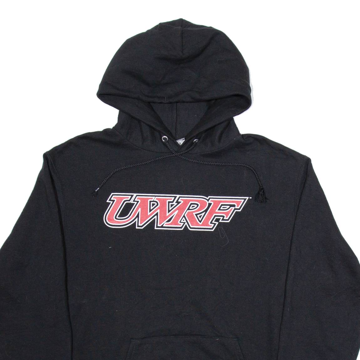 CHAMPION UWRF Mens Black Hoodie USA L
