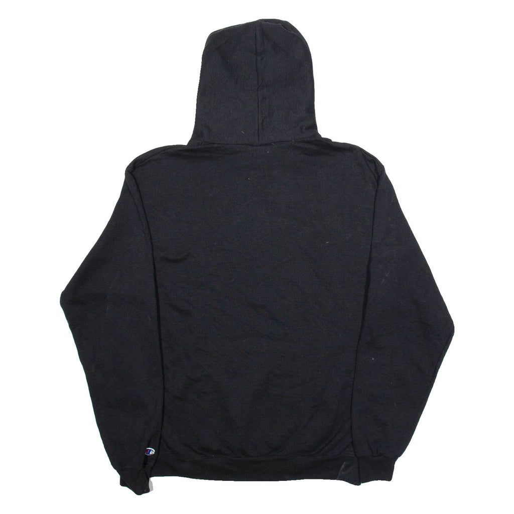 CHAMPION UWRF Mens Black Hoodie USA L