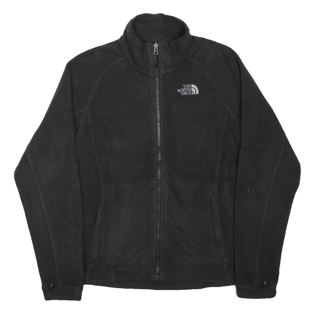 THE NORTH FACE Womens Black Jacket M Polyester Blend Zip Outdoor Casual
