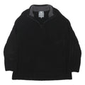 TU Mens Black & Grey Pullover Jumper 2XL Plain Crew Neck Basic Knit Polyester
